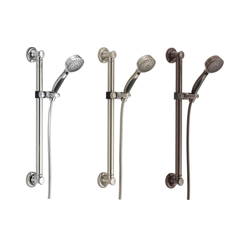 GTS Delta Hand Shower 9 Function W/Grab Bar,Hose Cp